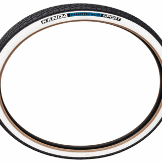 GUMA SPOLJ.KENDA,crno/bela 20X1.75 K841 - Slika 1