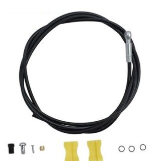 CREVO ZA HIDRAULIČNU KOČNICU SHIMANO SM-BH90-SS, 2000MM BLACK(CUTTABLE), STRAIGHT CONNECT TYPE BL(NOT ASSEMBLED), W/CONNECTING UNIT, W/O HOS - Slika 1