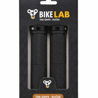 Gripovi BIKE LAB clasik sa lock-ovima,crni(u pakovanju) - Slika 1