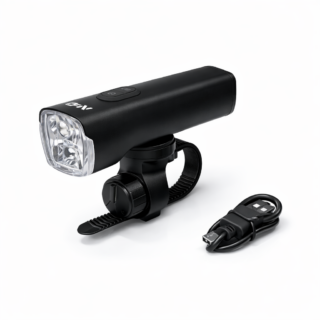 Prednje svetlo SNOP 1200,crna,USB - Slika 6