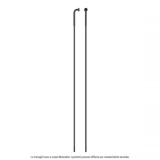 ŽBICE LEADER INOX J-BEND Sapim - 195 MM, CRNE - Slika 1
