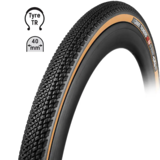 Guma TUFO Gravel THUNDERO HD 700x40C, TR, crna-bež - Slika 1