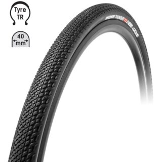 Guma TUFO Gravel THUNDERO 700x40C, TR, crna - Slika 1