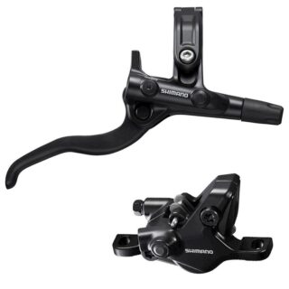 ZADNJA KOČNICA SHIMANO BL-M4100(R), BR-MT410(R), BLACK, W/O ADAPTER, RESIN PAD(W/O FIN), 1700MM - Slika 1