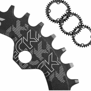 ALU ZUPČANIK 34 ZUBA CNC; Crna boja,96BCD(zaM7000 M8000 M4100 M5100 pogone) - Slika 2