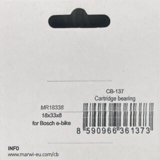 Ležaj za BOSCH motor CB-137   MR18338  18x33x8 - Slika 2