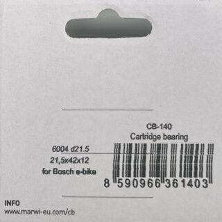 Ležaj za BOSCH motor CB-140    6004 d21.5  21,5x42x12 - Slika 2