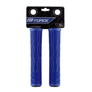 Gripovi FORCE BMX 160 gumene, plave, upakovane - Slika 2