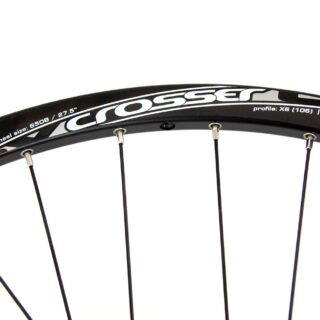 Crosser točak zadnji 27.5" X6 crni 32rupe sa Shimano nablom CL - Slika 7
