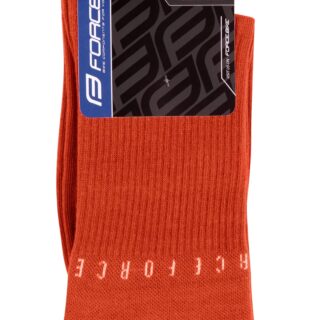 Čarape FORCE SNAP, narandžasta L-XL/42-46 - Slika 3