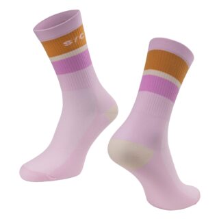 Čarape FORCE STRIPE duže, ljubičasto S-M/36-41 - Slika 1