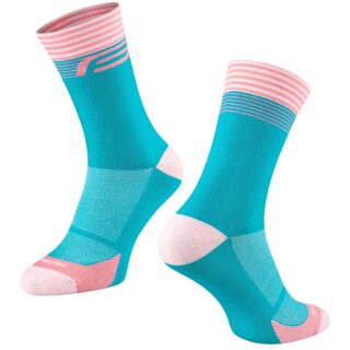 Čarape FORCE STREAK, plavo-roze L-XL/42-46 - Slika 2