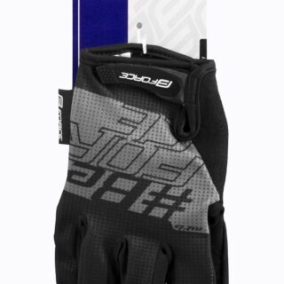 RUKAVICE LETNJE FORCE MTB SWIPE  CRNO-SIVE - L - Slika 2