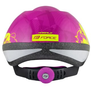 KACIGA DEČIJA FORCE FUN ANIMALS fluo-pink S - Slika 3