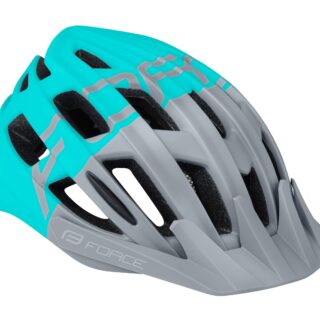 KACIGA FORCE CORELLA MTB sivo-tirkizna S/M - Slika 2