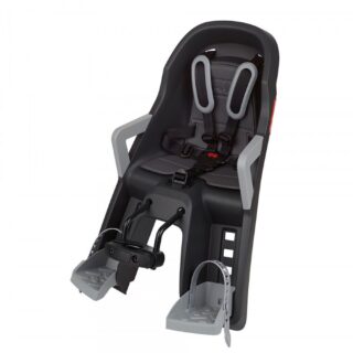 KORPA ZA DETE POLISPORT GUPPY MINI+ PREDNJA NA RAM prednje kačenje dark grey-silver - Slika 1