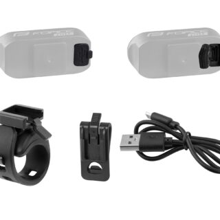Zadnje svetlo FORCE PILL 12LM, 3 x LED, USB - Slika 3