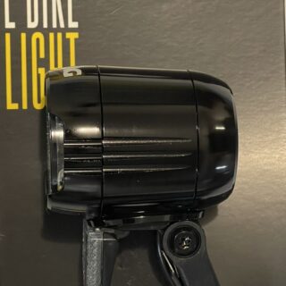 E-bike prednje svetlo WAG za viljušku LIGHT METAL ROUND - crno - Slika 2