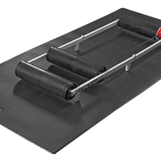 PODLOGA ZA TRENAŽER MAT PVC crna - Slika 3