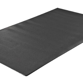 PODLOGA ZA TRENAŽER MAT PVC crna - Slika 2
